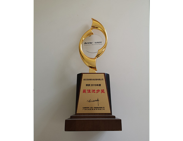 2016年度（dù）最（zuì）佳（jiā）進步獎（杜肯絕熱）
