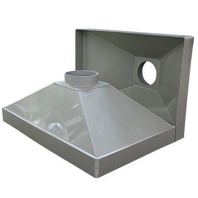 帶套管承插式pp吸風罩圖