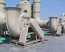 金（jīn）屬表（biǎo）麵處（chù）理使用frp玻（bō）璃鋼風機圖