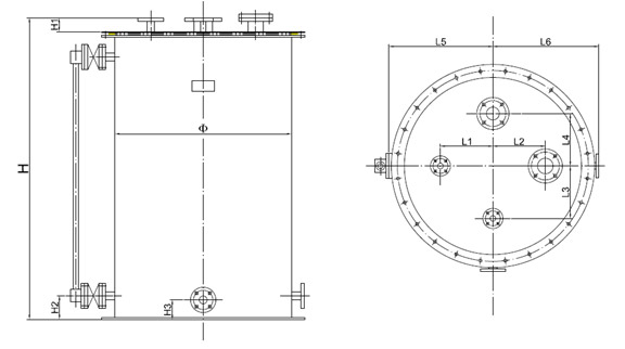 堿計量箱結構圖