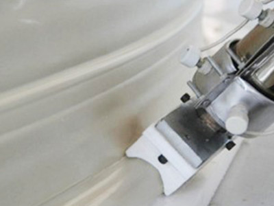 91在线视频PP加藥攪拌桶焊接（jiē）圖