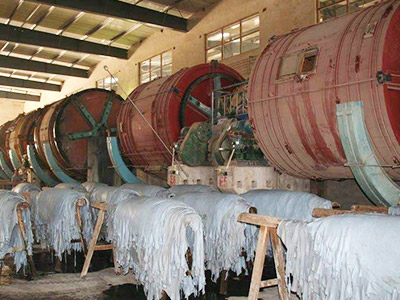 皮革加工車間廢氣圖