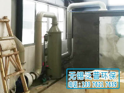 電池存放間廢氣處理圖