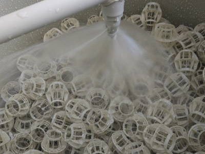 堿洗塔填料（liào）噴淋圖