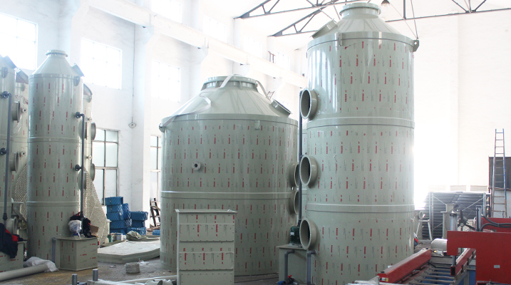 91在线视频環保噴淋塔（tǎ）實（shí）物圖