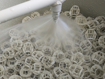 酸霧吸收器內部填料圖