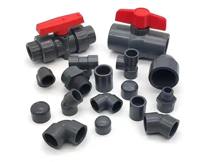 深灰色upvc化工管道